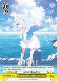 We've Been Waiting for You, Sensei! - Blue Archive The Animation - Weiss Schwarz card