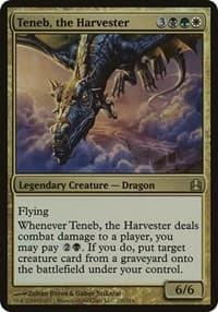 Teneb, the Harvester (Commander) - Oversize Cards - Magic: The Gathering card