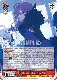 Problem Solver 68, Aru - Blue Archive The Animation - Weiss Schwarz card