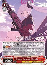 Problem Solver 68, Mutsuki - Blue Archive The Animation - Weiss Schwarz card