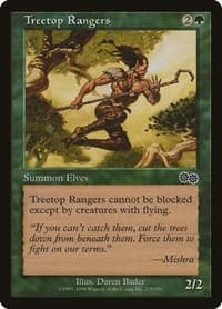 Treetop Rangers - Urza's Saga - Magic: The Gathering card