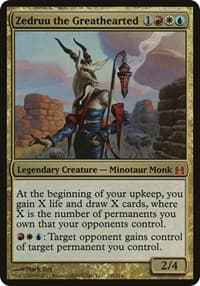 Zedruu the Greathearted (Commander) - Oversize Cards - Magic: The Gathering card