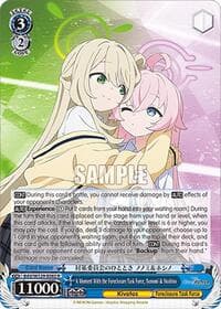 A Moment With the Foreclosure Task Force, Nonomi & Hoshino - Blue Archive The Animation - Weiss Schwarz card