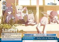 Daily Life at Abydos - Blue Archive The Animation - Weiss Schwarz card