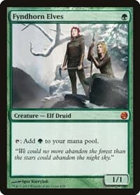 Fyndhorn Elves - From the Vault: Twenty - Magic: The Gathering card