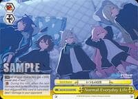 Normal Everyday Life (RRR) - Blue Archive The Animation - Weiss Schwarz card