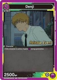 Denji (005) - UE22BT: CHAINSAW MAN Release Event Cards - Union Arena card