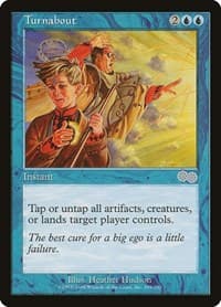 Turnabout - Urza's Saga - Magic: The Gathering card
