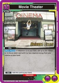 Movie Theater - UE22BT: CHAINSAW MAN Release Event Cards - Union Arena card