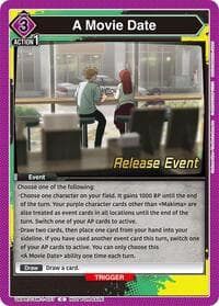 A Movie Date - UE22BT: CHAINSAW MAN Release Event Cards - Union Arena card