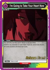I'm Going to Take Your Heart Now - UE22BT: CHAINSAW MAN Release Event Cards - Union Arena card