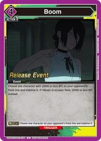 Boom - UE22BT: CHAINSAW MAN Release Event Cards - Union Arena card