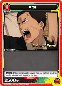 Arai - UE22BT: CHAINSAW MAN Release Event Cards - Union Arena card