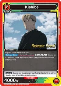 Kishibe - UE22BT: CHAINSAW MAN Release Event Cards - Union Arena card