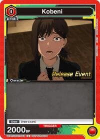 Kobeni (043) - UE22BT: CHAINSAW MAN Release Event Cards - Union Arena card
