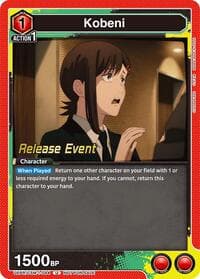 Kobeni (044) - UE22BT: CHAINSAW MAN Release Event Cards - Union Arena card