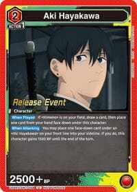 Aki Hayakawa (054) - UE22BT: CHAINSAW MAN Release Event Cards - Union Arena card