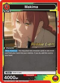 Makima (068) - UE22BT: CHAINSAW MAN Release Event Cards - Union Arena card