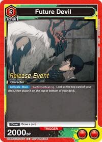 Future Devil - UE22BT: CHAINSAW MAN Release Event Cards - Union Arena card