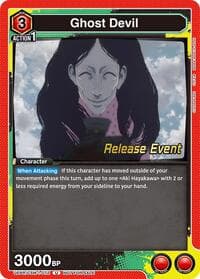 Ghost Devil - UE22BT: CHAINSAW MAN Release Event Cards - Union Arena card