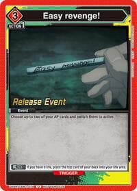 Easy Revenge! - UE22BT: CHAINSAW MAN Release Event Cards - Union Arena card