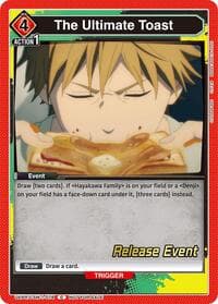 The Ultimate Toast - UE22BT: CHAINSAW MAN Release Event Cards - Union Arena card