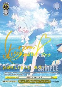 We've Been Waiting for You, Sensei! (SP) - Blue Archive The Animation - Weiss Schwarz card
