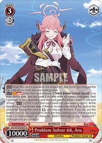 Problem Solver 68, Aru (SR) - Blue Archive The Animation - Weiss Schwarz card