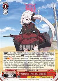 Problem Solver 68, Mutsuki (SR) - Blue Archive The Animation - Weiss Schwarz card