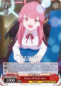 Envy of Evil, Aru (SR) - Blue Archive The Animation - Weiss Schwarz card