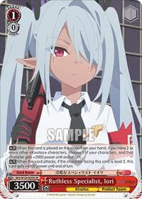 Ruthless Specialist, Iori (SR) - Blue Archive The Animation - Weiss Schwarz card