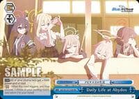 Daily Life at Abydos (RRR) - Blue Archive The Animation - Weiss Schwarz card