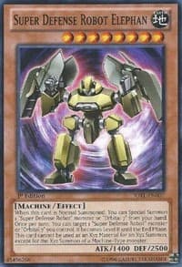 Super Defense Robot Elephan - Judgment of the Light - YuGiOh card
