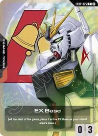 EX Base (EXBP-025) (GD05 Freedom Ascension Deck Build Box) - Promotional EX Base Tokens - Gundam Card Game card