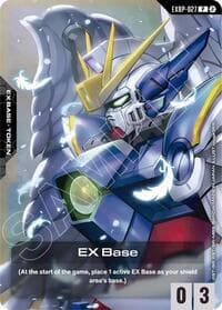 EX Base (EXBP-027) (GD05 Freedom Ascension Deck Build Box) - Promotional EX Base Tokens - Gundam Card Game card