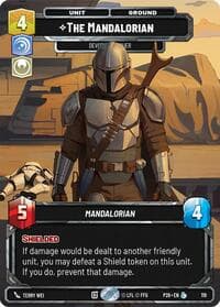 The Mandalorian - Devoted Rescuer (Participation) - Galactic Championship 2026 - Star Wars: Unlimited card