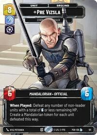 Pre Vizsla - Strong-Willed Ruler (Participation) - Galactic Championship 2026 - Star Wars: Unlimited card