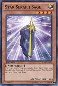 Star Seraph Sage - Judgment of the Light - YuGiOh card