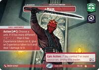 Maul - Collective Ambition (Prize Wall) - Galactic Championship 2026 - Star Wars: Unlimited card