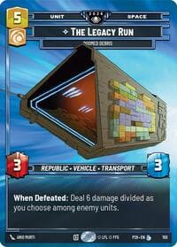 The Legacy Run - Doomed Debris (Prize Wall) - Galactic Championship 2026 - Star Wars: Unlimited card