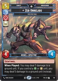 Zeb Orellios - Spectre Four (Prize Wall) (Foil) - Galactic Championship 2026 - Star Wars: Unlimited card