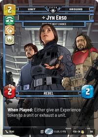 Jyn Erso - Take the Next Chance - Galactic Championship 2026 - Star Wars: Unlimited card