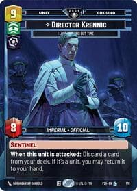 Director Krennic - I Lose Nothing But Time - Galactic Championship 2026 - Star Wars: Unlimited card
