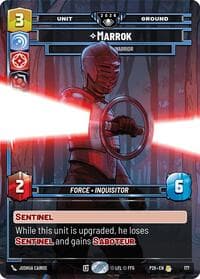 Marrok - Mysterious Warrior - Galactic Championship 2026 - Star Wars: Unlimited card