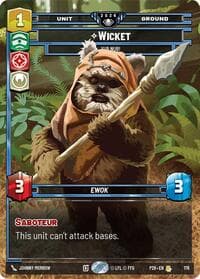 Wicket - Yub Nub! - Galactic Championship 2026 - Star Wars: Unlimited card