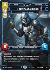 The Mandalorian - Cleaning Up Nevarro - Galactic Championship 2026 - Star Wars: Unlimited card