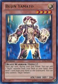 Bujin Yamato - Judgment of the Light - YuGiOh card