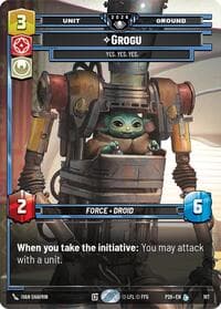 Grogu - Yes. Yes. Yes. - Galactic Championship 2026 - Star Wars: Unlimited card