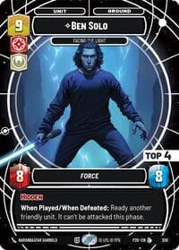 Ben Solo - Facing the Light (Top 4) - Galactic Championship 2026 - Star Wars: Unlimited card
