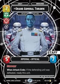 Grand Admiral Thrawn - Orchestrating His Return (Staff) - Galactic Championship 2026 - Star Wars: Unlimited card